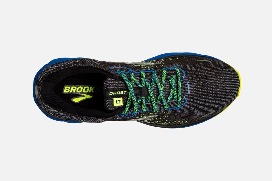 Brooks Ghost 13 Road Loopschoenen Heren - Zwart/Blauw - 032658LBO